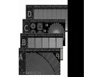 DSPIAE AT-ECA Adhesive tape cutting mat type A, 110x233 mm