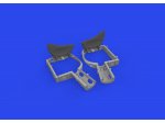 EDUARD BRASSIN 1/48 Bf 109K-4 wheel bays PRINT for EDU