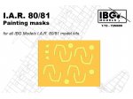 IBG 72M009 1/72 I.A.R.80/81 Canopy mask for IBG