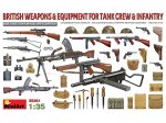 MINIART 1/35 BRITISH WEAPONS EQUIPMENT FOR TANK CREW Infantry