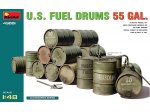 MINIART 1/48 U.S. Fuel Drums 55 Gal.