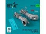 RESKIT 1/35 1/35 CH-54A Tarhe engines for ICM