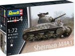 REVELL 1/72 Sherman M4A1