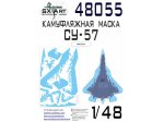 SX-ART 1/48 Sukhoi Su-57 Camouflage painting mask for ZVE