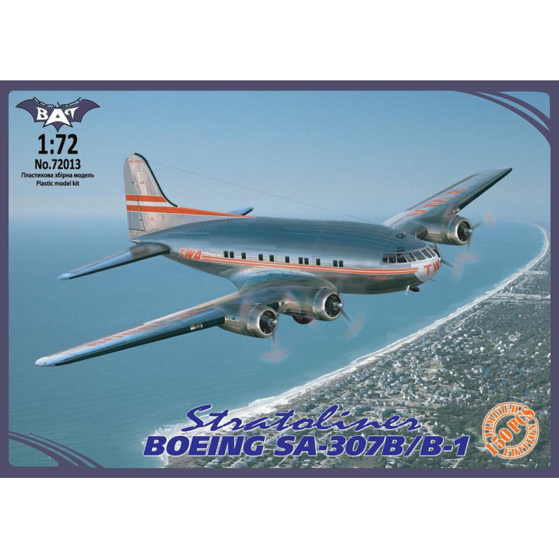 BAT 72013 1/72 Boeing SA-307B/B-1 Stratoliner Limited