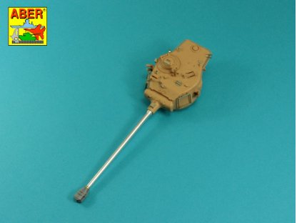 ABER 1/35 35L-120 105mm D1504 L/44 barrel with muzzle brake for Israeli Sherman M51