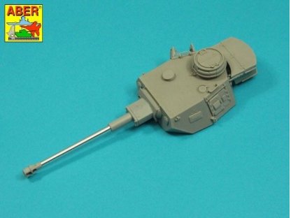 ABER 1/35 35L-329 75 mm Barrel KwK 40 L/48 Without Muzzle Brake for Panzer IV Ausf. G, H and J