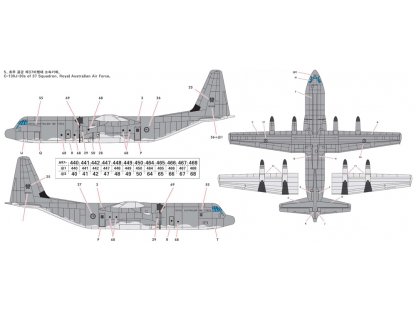 ACADEMY 1/144 C-130J-30 Super Hercules