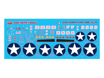 ACADEMY 1/48 12355 USN F4F-4 Wildcat "Battle of Midway" 