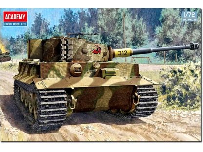 ACADEMY 13431 1/72 German Tiger I  Late 