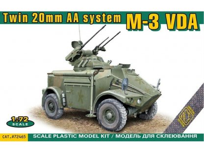 ACE 1/72 M-3VDA Twin 20 mm AA (Close Air Defence)