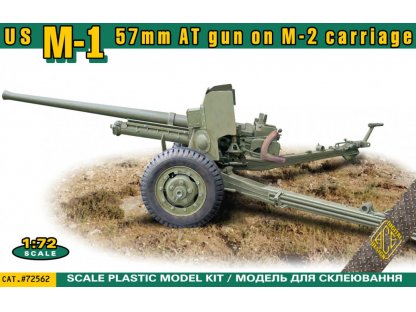 ACE 72562 1/72 US M-1 57 mm AT Gun on M-2 Carriage