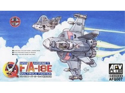 AFV CLUB Q007 EGG F/A-18E Super Hornet Multirole Fighter