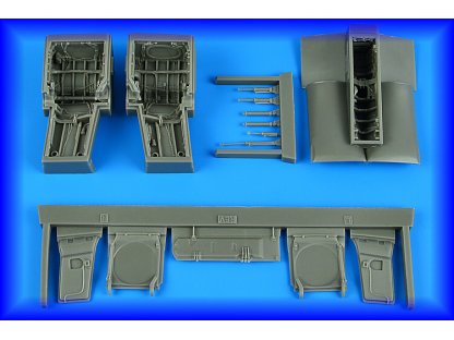 AIRES 1/48 Eurofighter Typhoon wheel bay for REV
