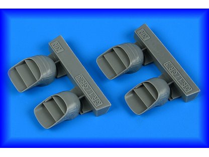 AIRES 1/48 Harrier GR.AIRES 1/GR.3 exhaust nozzles for KIN