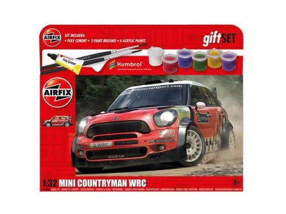 AIRFIX 1/32 Gift Set - Mini Countryman WRC