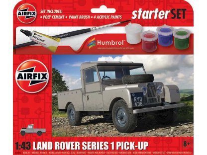 AIRFIX 1/43 STARTER SET Land Rover Series 1