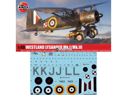 AIRFIX 1/48 A07116 Lysander Mk.I/III 