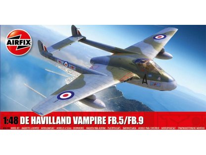 AIRFIX 1/48 de Havilland Vampire FB.1/FB.9