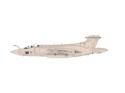 AIRFIX 1/72 Blackburn Buccaneer S.2B Gulf War