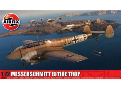 AIRFIX 1/72 Messerschmitt Bf 110E Trop