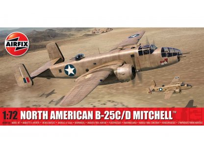 AIRFIX 1/72 North American B-25C/D Mitchell 