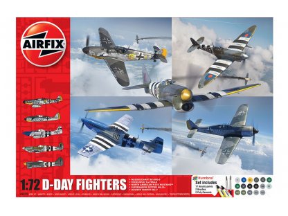 AIRFIX 50192 1/72 Gift Set - D-Day Fighters
