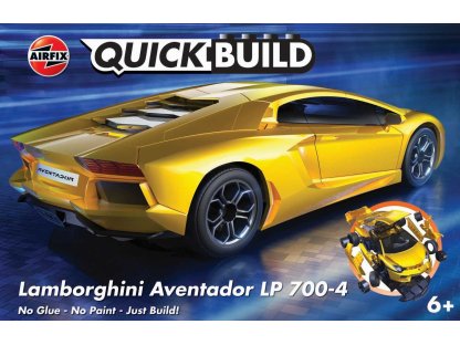 AIRFIX J6026 Lamborghini Aventador - Yellow