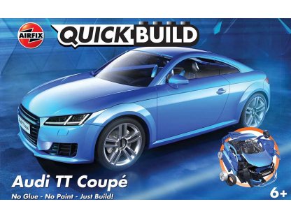 AIRFIX J6054 QUICKBUILD Audi TT Coupe - Blue