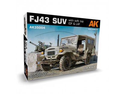 AK INTERACTIVE 1/35 FJ43 SUV with Soft Top IDF & LAF