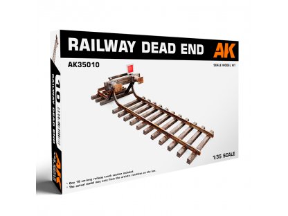 AK INTERACTIVE 1/35 Railway Dead End