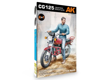 AK INTERACTIVE 35027 1/35 CG125 Japanese Motorcycle