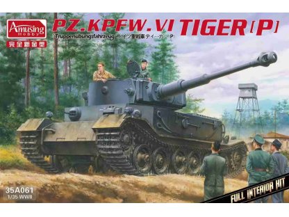 AMUSING 35A061 1/35 Pz.Kpfw. VI Tiger P Full Interior