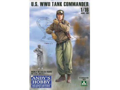ANDY´S HOBBY 1/16 U.S. WWII Tank Commander