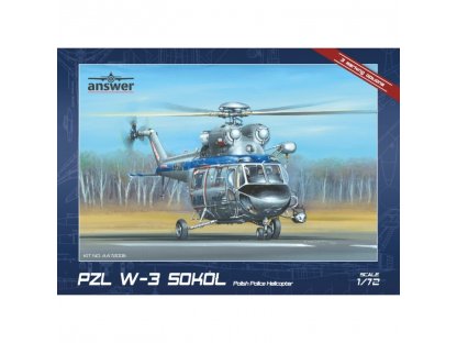 ANSWER 1/72 PZL W-3/W-3A Sokół Polish Police Helicopter