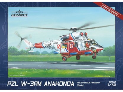 ANSWER 1/72 PZL W-3RM Anakonda Naval Rescue Helicotper (Early)