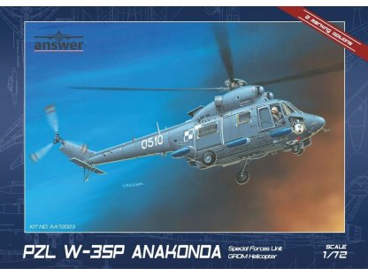 ANSWER 1/72 PZL W-3RM Anakonda Special Forces Unit GROM Helicopter