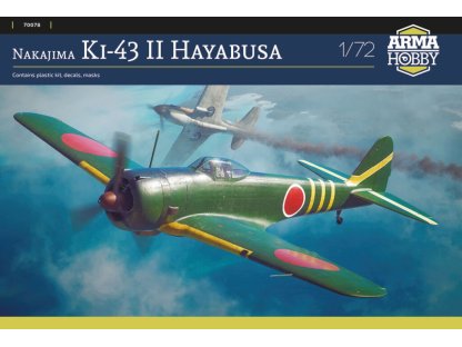 ARMA 1/72 Nakajima Ki-43 II Hayabusa/Oscar