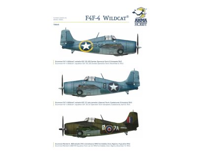 ARMA 70065 1/72 F4F-4 Wildcat Operation Torch