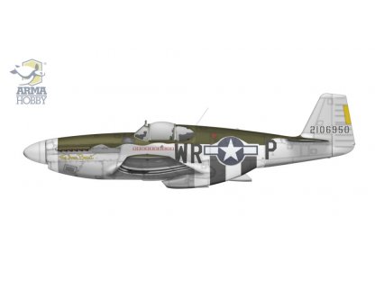 ARMA 70069 1/72 P-51B Mustang Deluxe Set