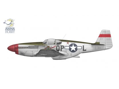 ARMA 70069 1/72 P-51B Mustang Deluxe Set