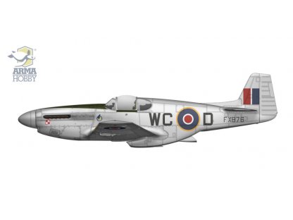 ARMA 70069 1/72 P-51B Mustang Deluxe Set