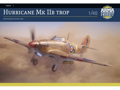 ARMA HOBBY 1/48 Hurricane Mk.IIB/IIB Trop 