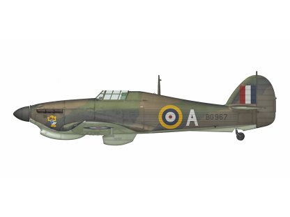 ARMA HOBBY 1/48 Hurricane Mk.IIB/IIB Trop 