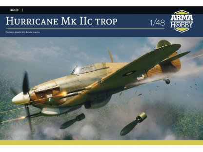 ARMA HOBBY 1/48 Hurricane Mk.IIc  TROP