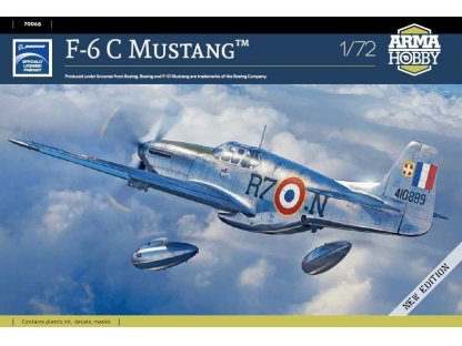 ARMA HOBBY 1/72 F-6C Mustang