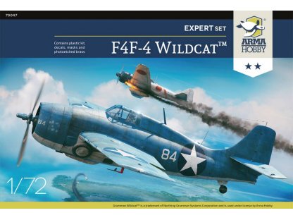 ARMA HOBBY 1/72 F4F-4 Wildcat™ EXPERT Set