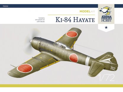 ARMA HOBBY 1/72 Ki-84 Hayate Model Kit