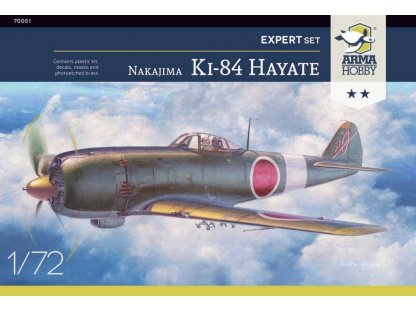 ARMA HOBBY 1/72 Nakajima Ki-84 Hayate Expert Set