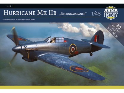 ARMA HOBBY 40012 1/48 Hurricane Mk IIb Reconnaissance